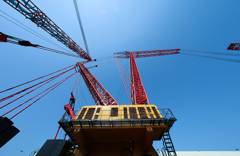 Crawler crane SCC45000A sets new world’s tonnage record